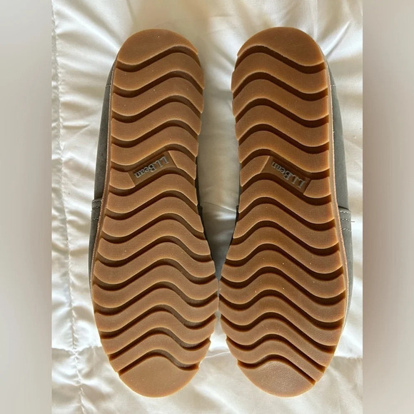 L.L. Bean Lakewashed Slip On Shoes gray 7.5 flats - Picture 4 of 7